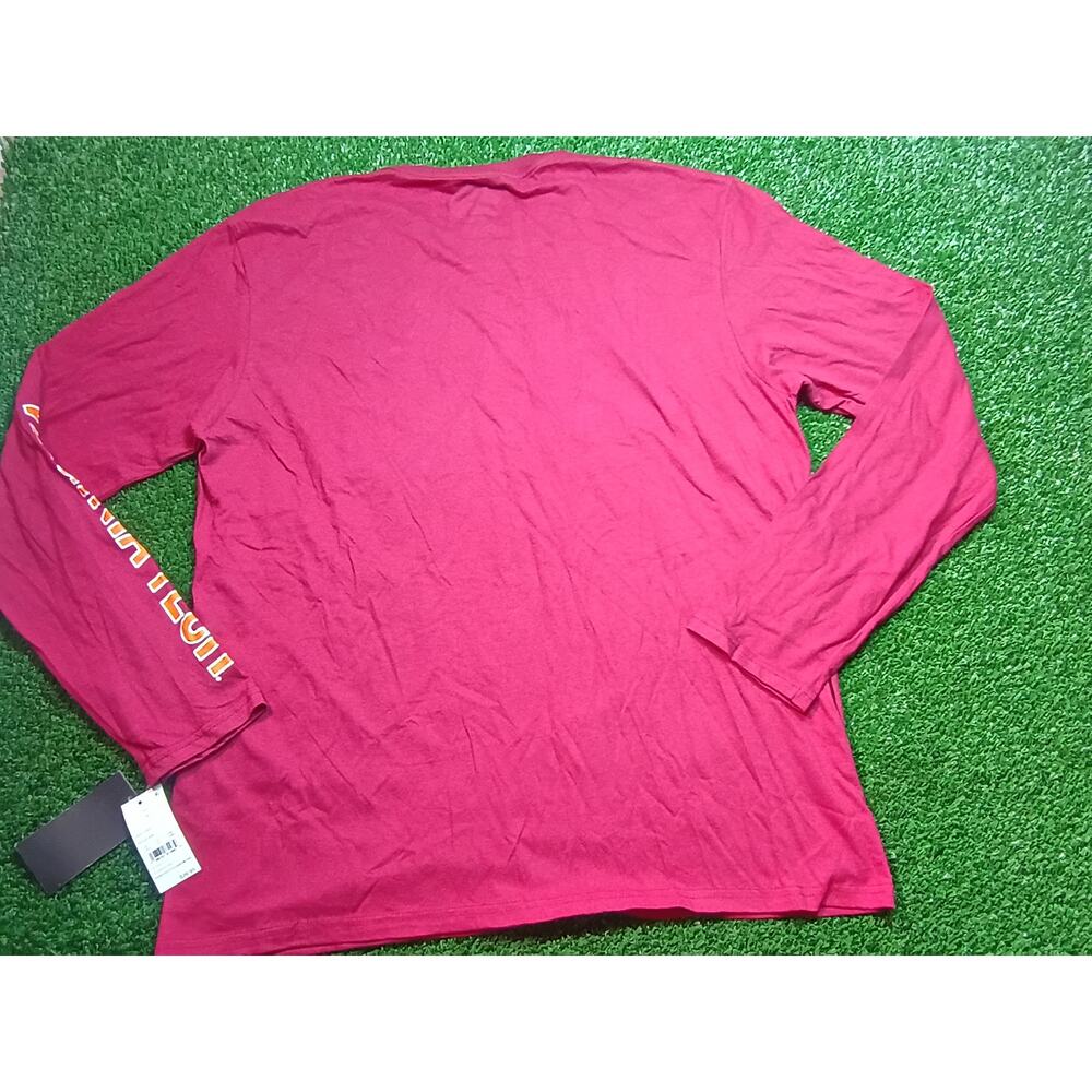 New Virginia Tech Hokies Maroon Long Sleeve Tee XL - Picture 7 of 7